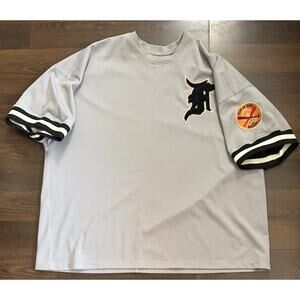 2017 Fear of god Baseball T-shirt mesh TAKUYA ∞ GREY Used size XL